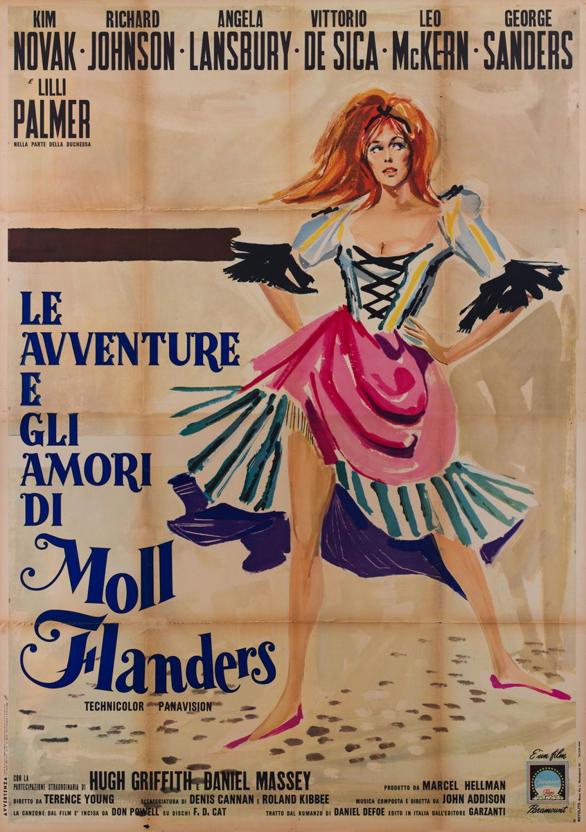 The Amorous Adventures of Moll Flanders - Poster 1