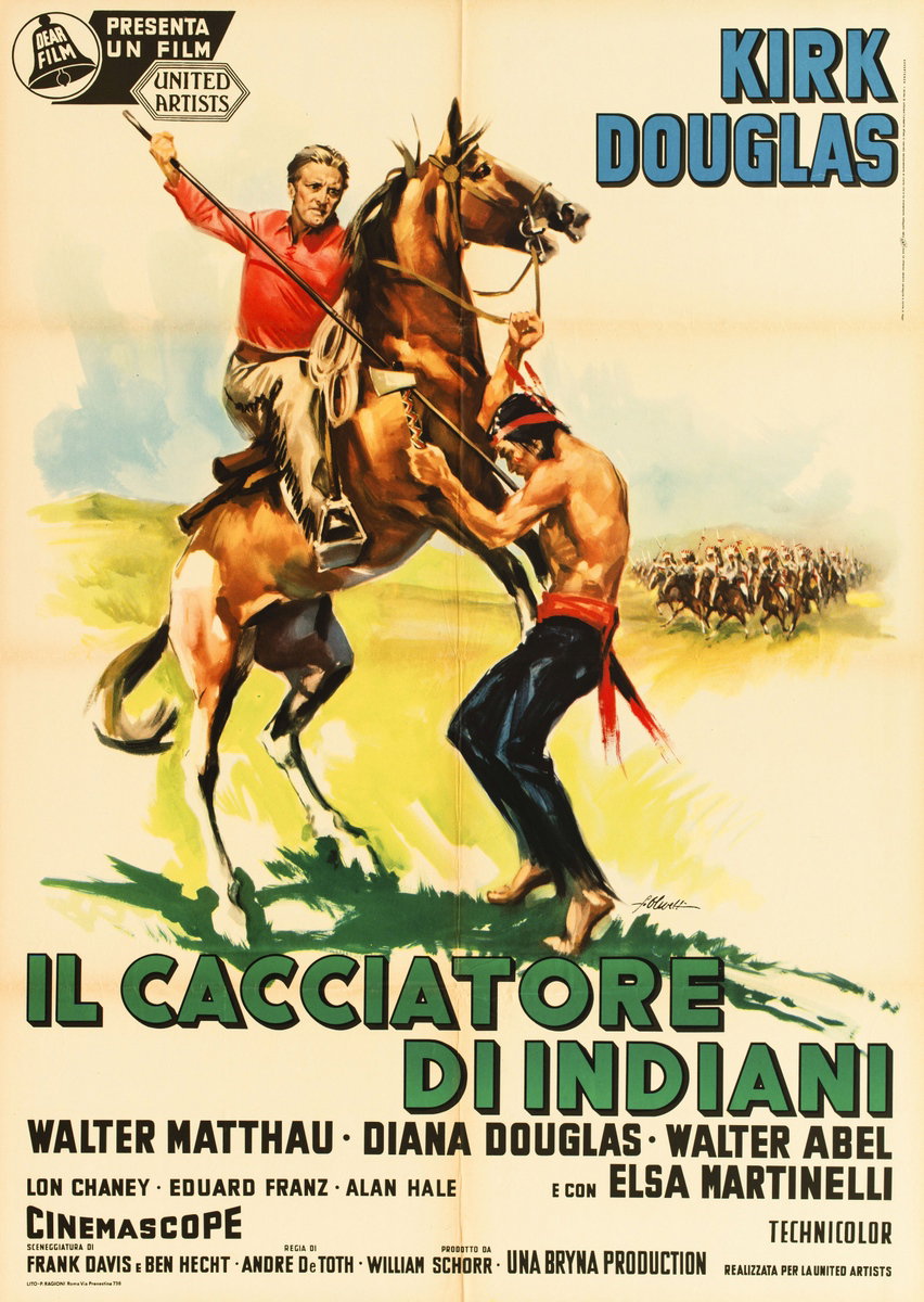 Il cacciatore di indiani - Manifesto 4