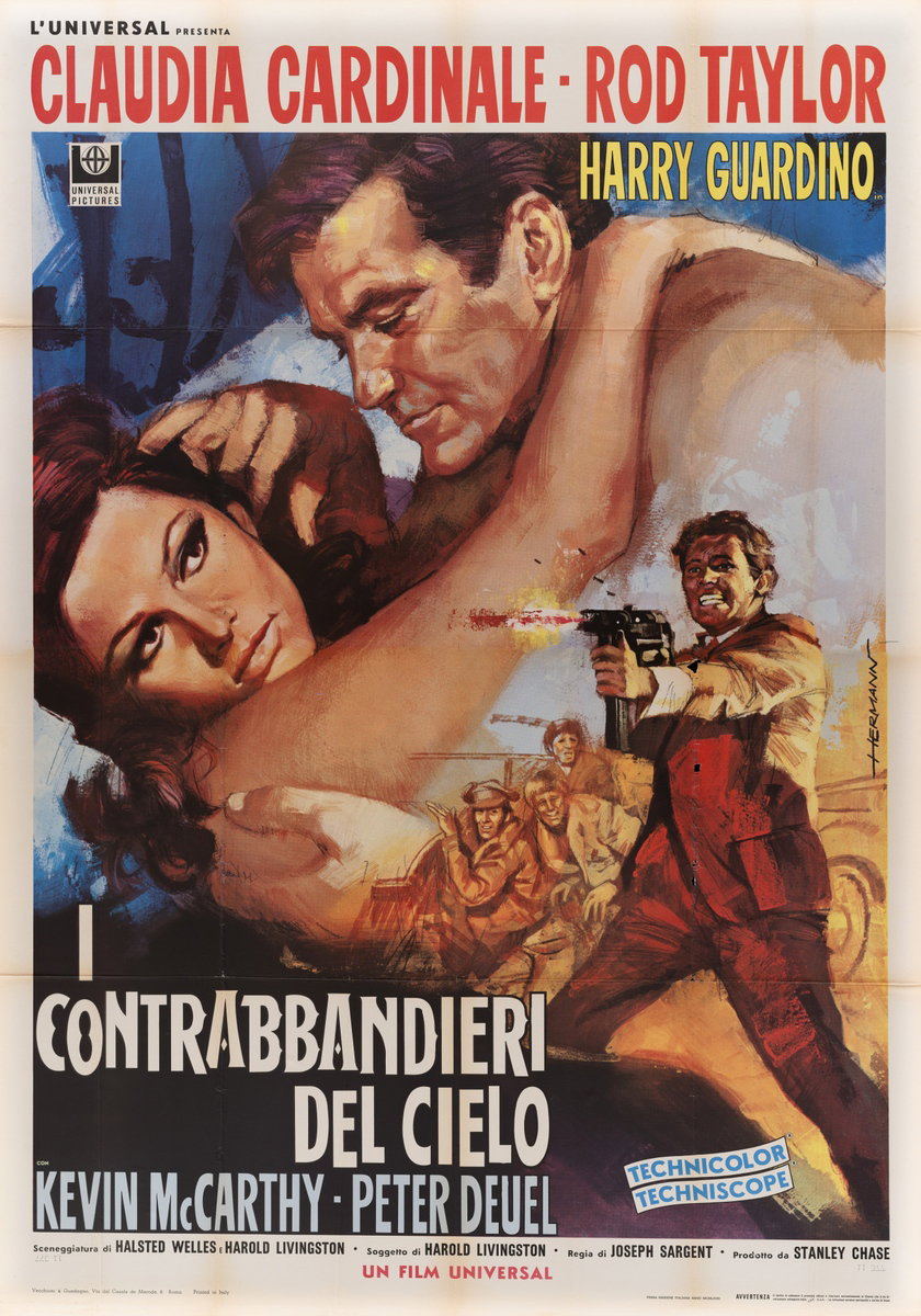 Manifesto 2 per il film I contrabbandieri del cielo (1968)