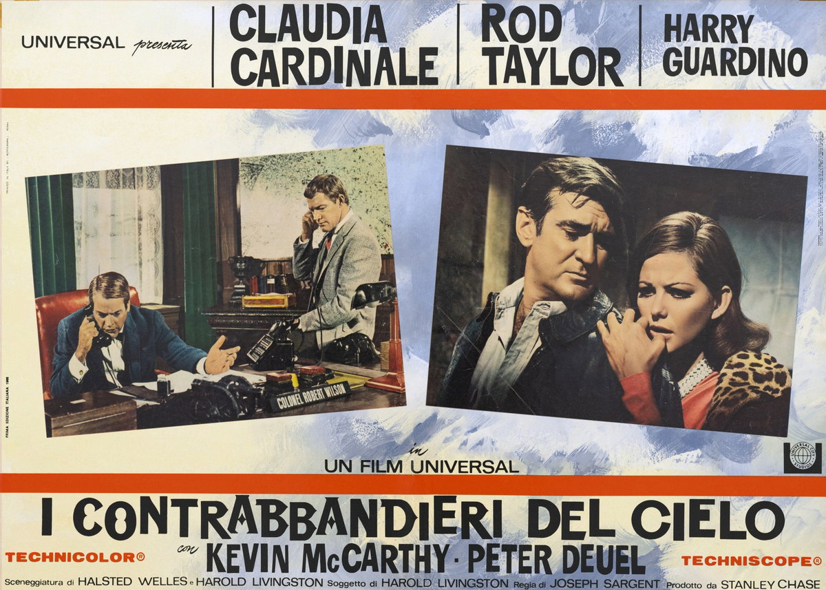 Fotobusta 3 per il film I contrabbandieri del cielo (1968)