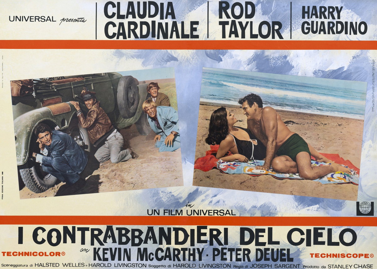 Fotobusta 7 per il film I contrabbandieri del cielo (1968)