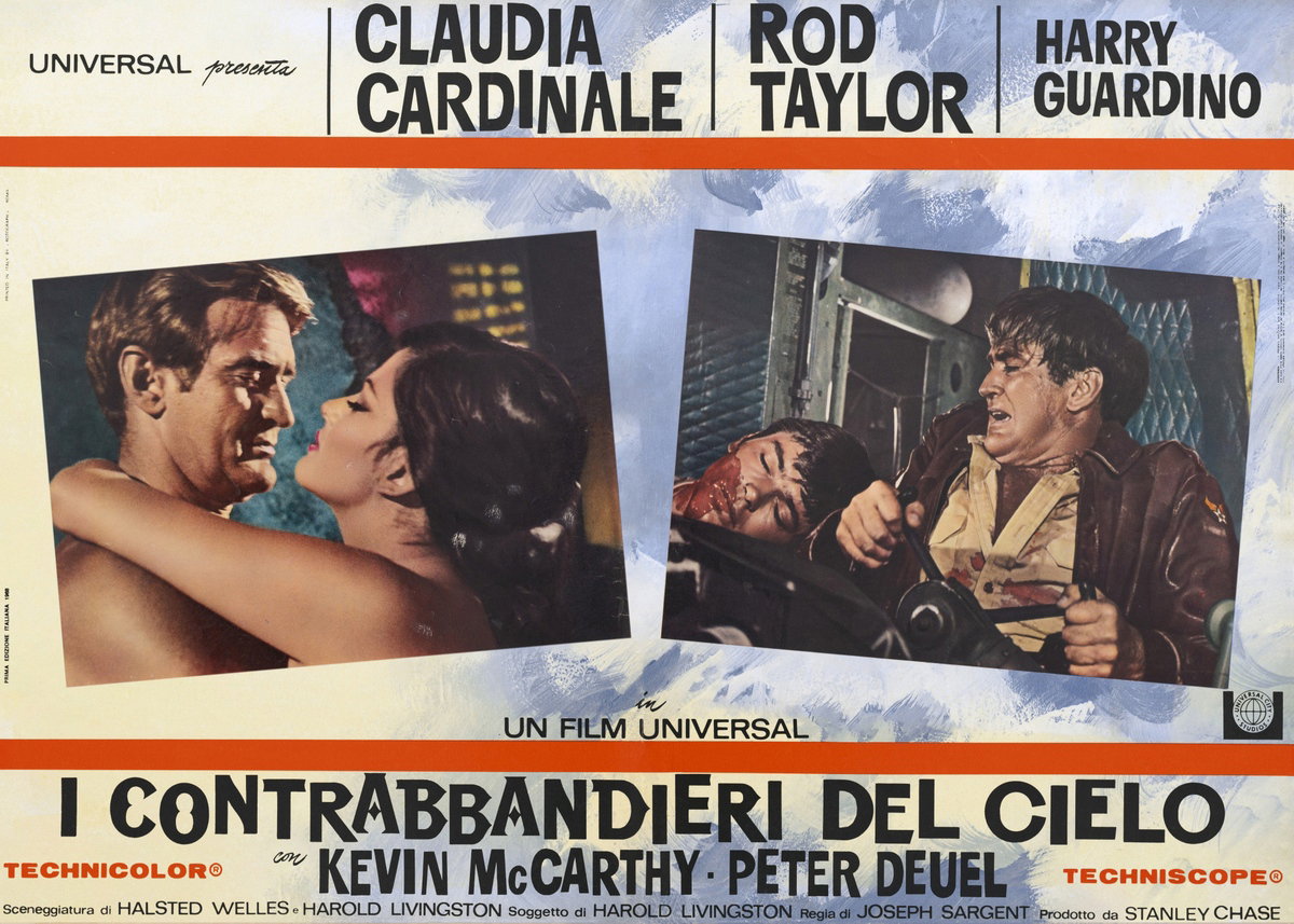 Fotobusta 9 per il film I contrabbandieri del cielo (1968)