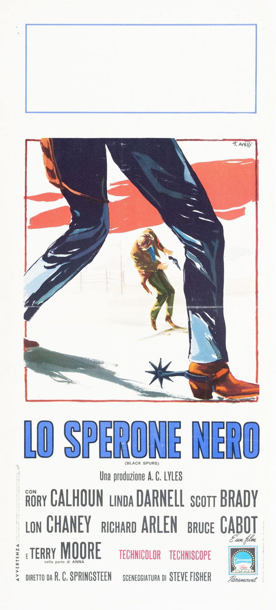 Lo sperone nero - Locandina 1