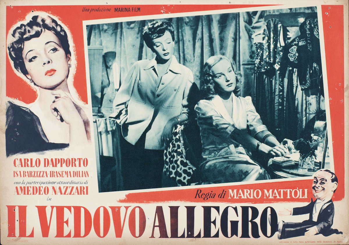 Lobby Card 2 for the film Il vedovo allegro (1950)