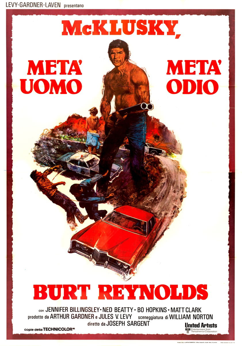 McKlusky, metà uomo metà odio - Manifesto 1