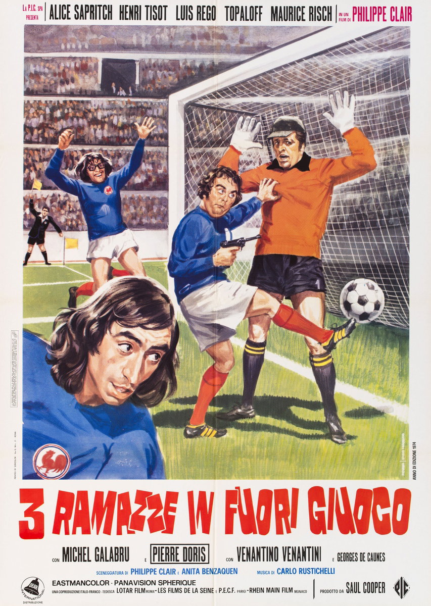 Tre ramazze in fuori gioco - Manifesto 1