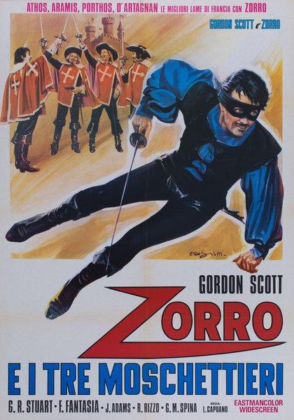 Zorro e i Tre Moschettieri