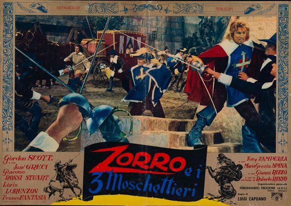Zorro e i Tre Moschettieri