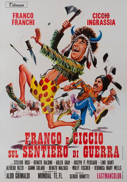 Franco e Ciccio sul sentiero di guerra