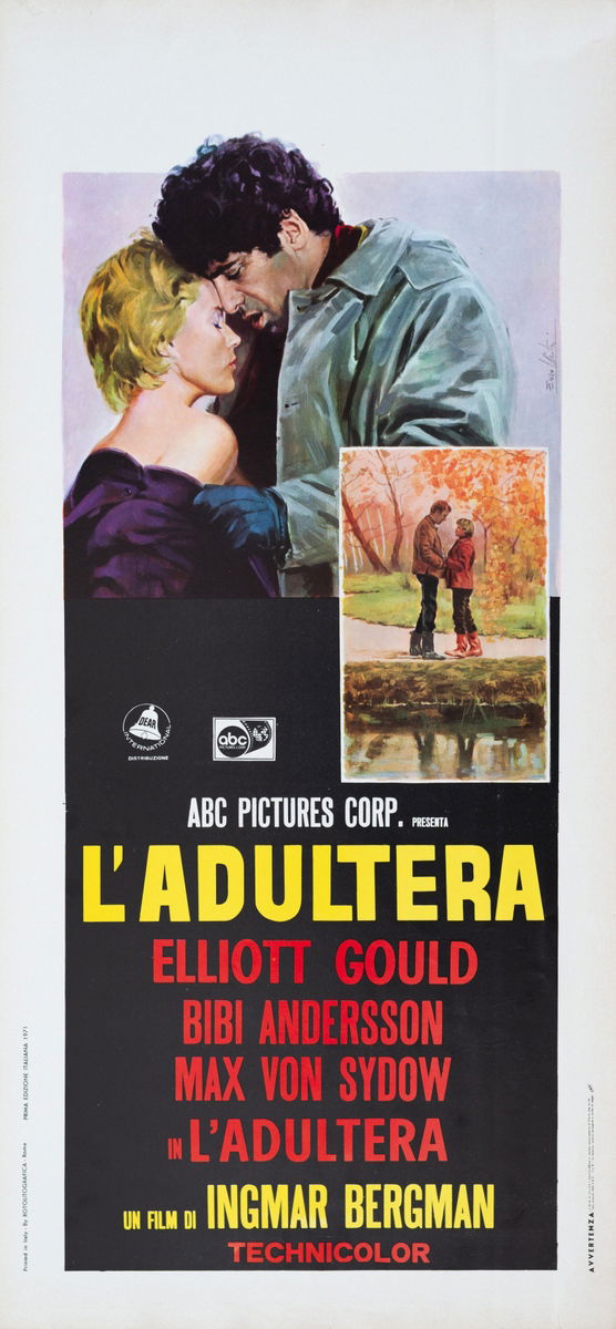 L'adultera - Locandina 1