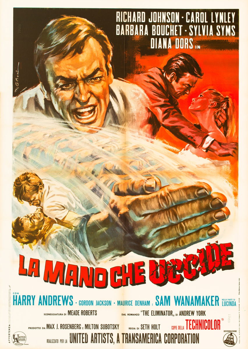 La mano che uccide - Manifesto 1