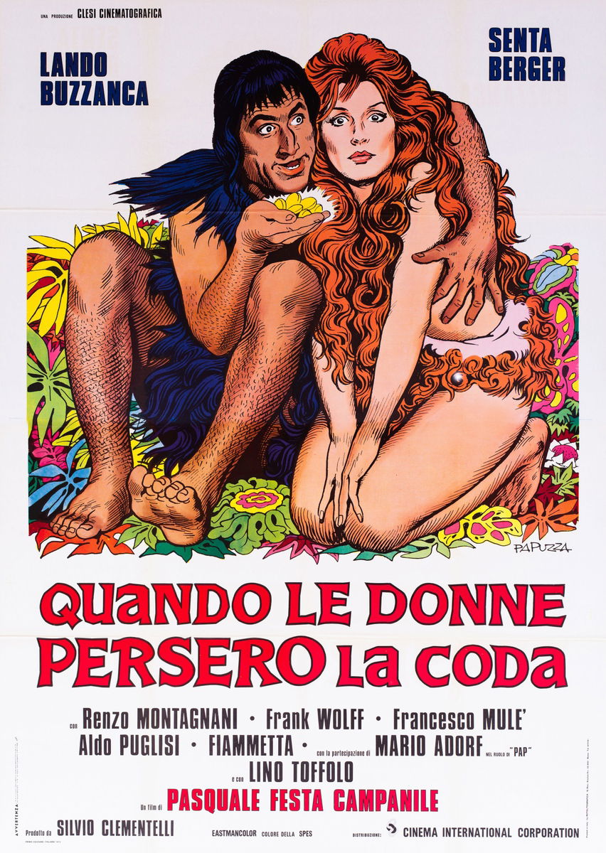 Quando le donne persero la coda - Manifesto 1