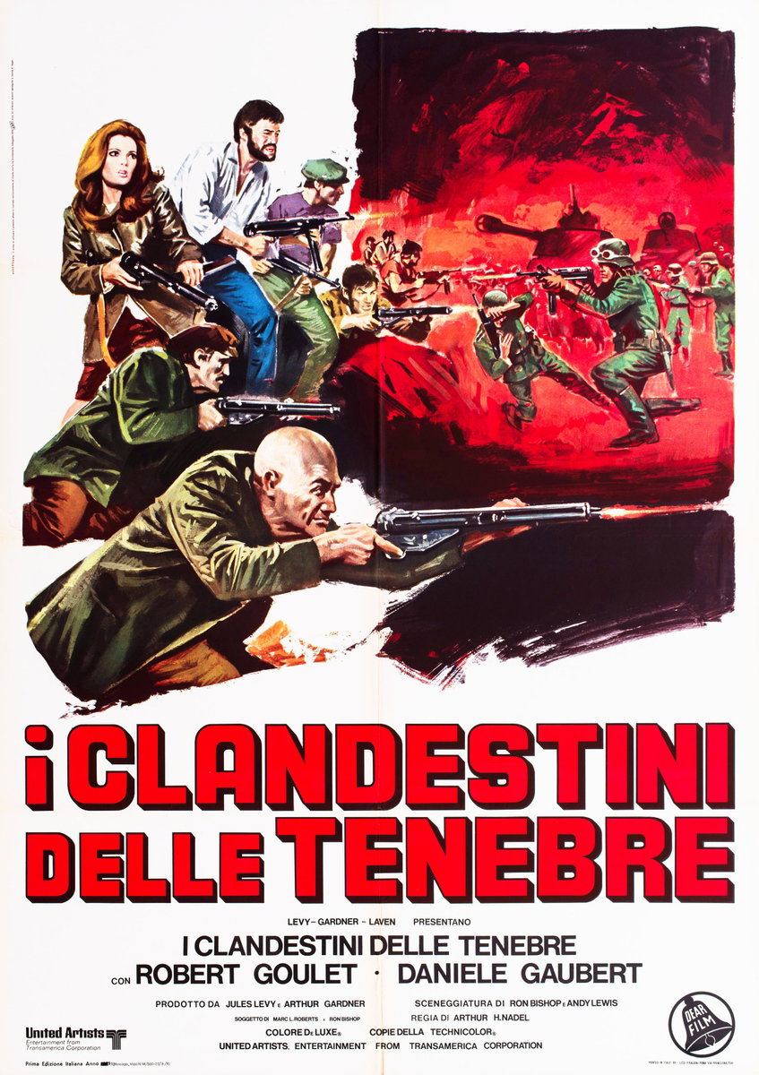 Manifesto 2 per il film I clandestini delle tenebre (1970)