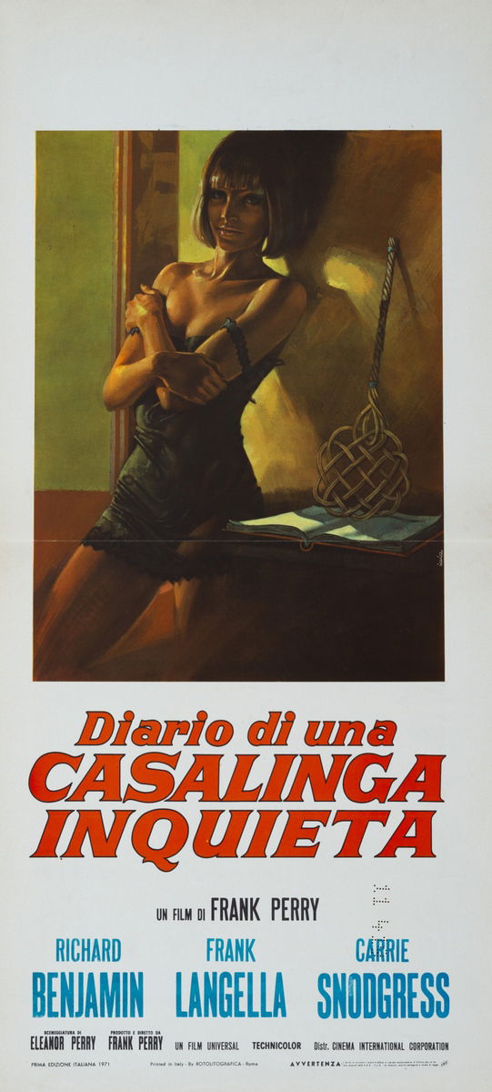 Diary of a Mad Housewife - Lobby Card 1