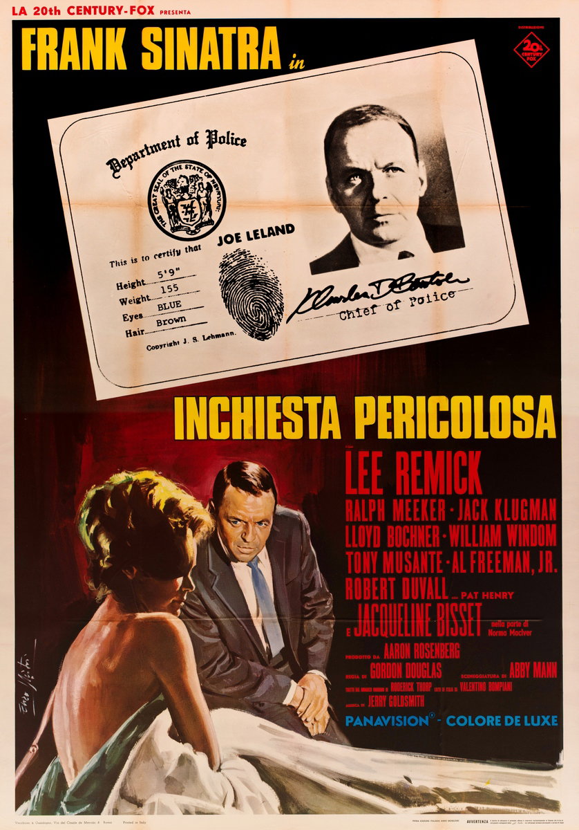 Inchiesta pericolosa - Manifesto 2
