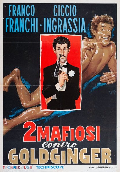 2  mafiosi contro Goldginger