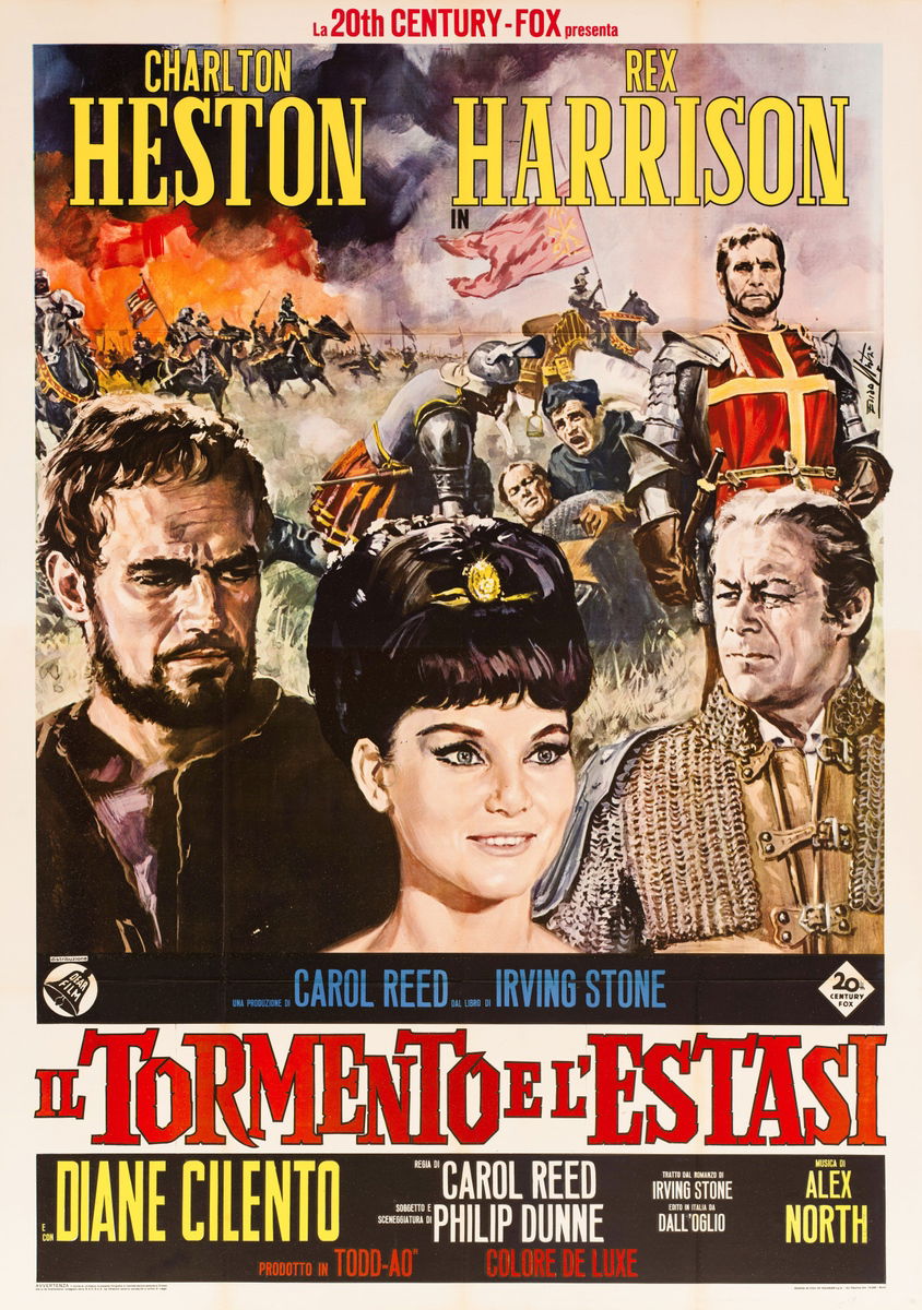 Il tormento e l'estasi - Manifesto 1