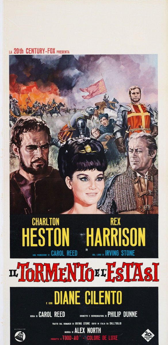 The Agony and the Ecstasy - Lobby Card 1