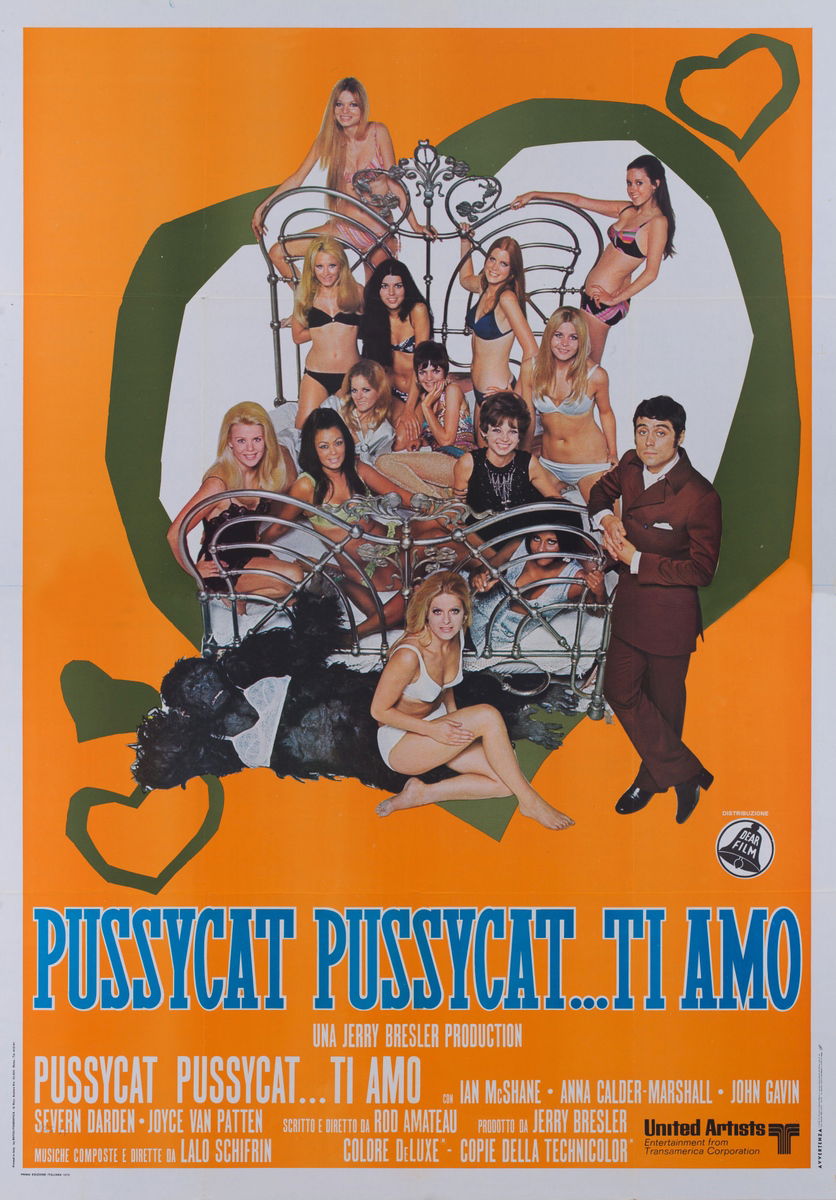 Pussycat, Pussycat... ti amo - Manifesto 1