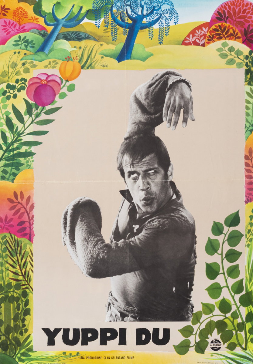Manifesto 2 per il film Yuppi Du (1975)