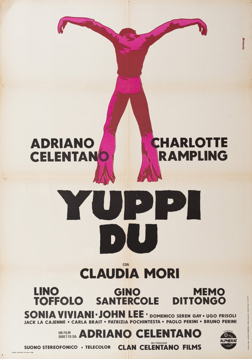 Manifesto 4 per il film Yuppi Du (1975)