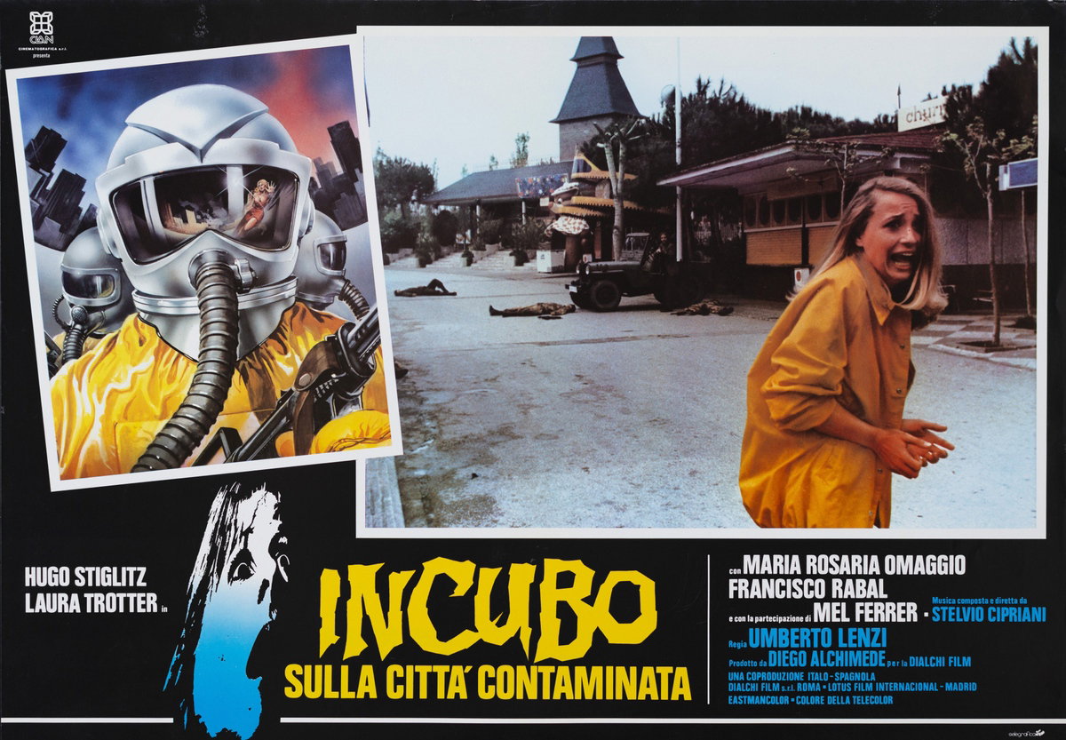 Fotobusta 4 per il film Incubo sulla città contaminata (1980)