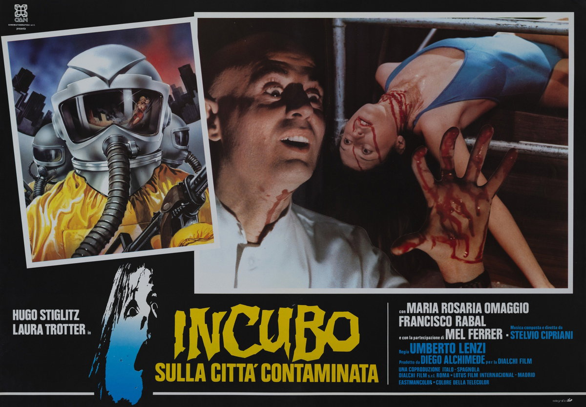 Fotobusta 5 per il film Incubo sulla città contaminata (1980)