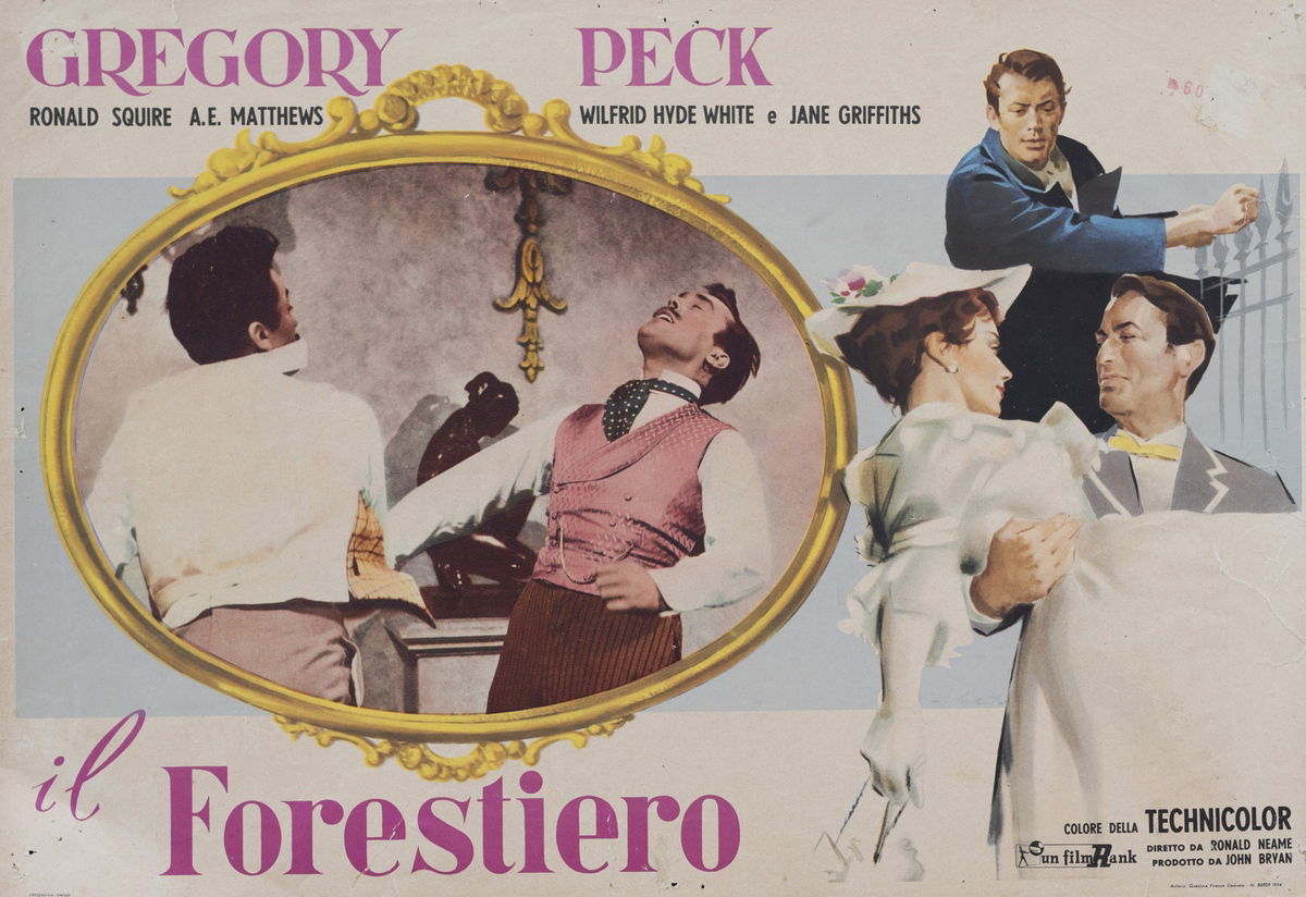 Il forestiero - Fotobusta 1