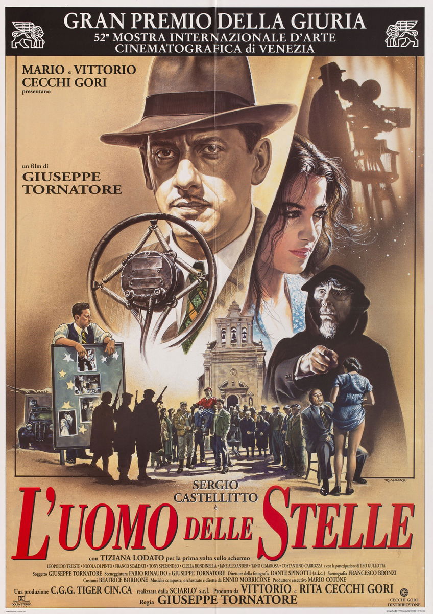 L'uomo delle stelle - Manifesto 1