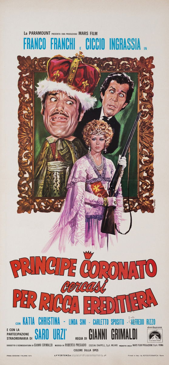 Principe coronato cercasi per ricca ereditiera - Lobby Card 1