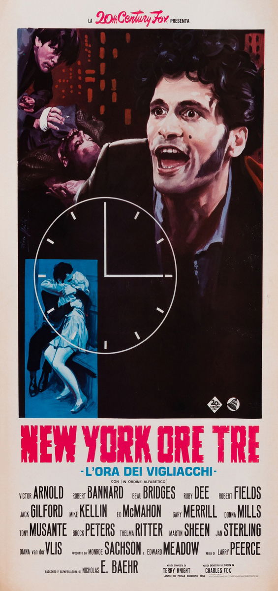 New York: ore 3 - L'ora dei vigliacchi - Locandina 1