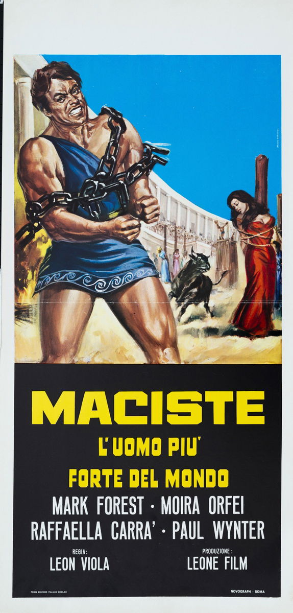 Maciste l'uomo più forte del mondo - Locandina 1