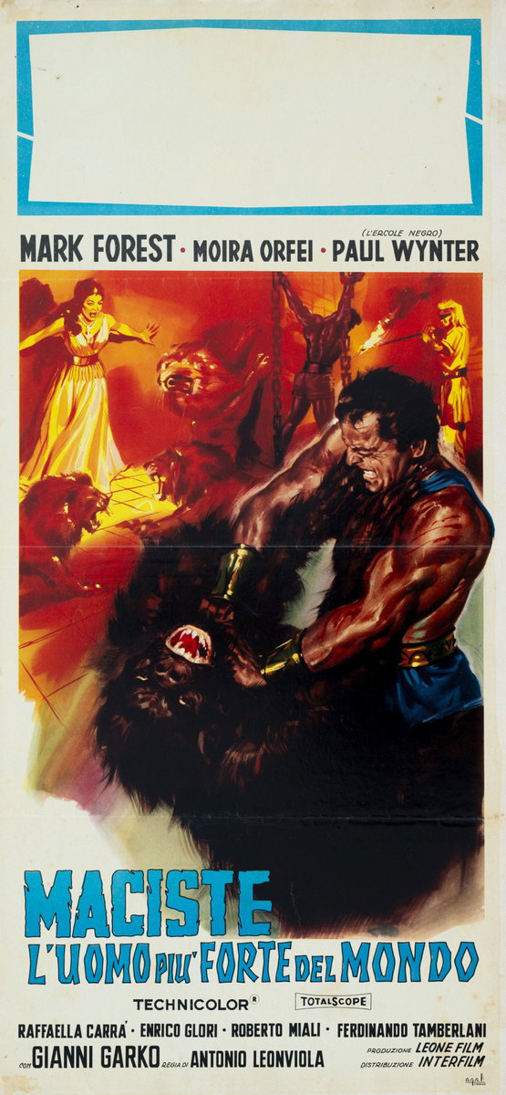 Locandina 2 for the film Mole Men Against the Son of Hercules (1961)