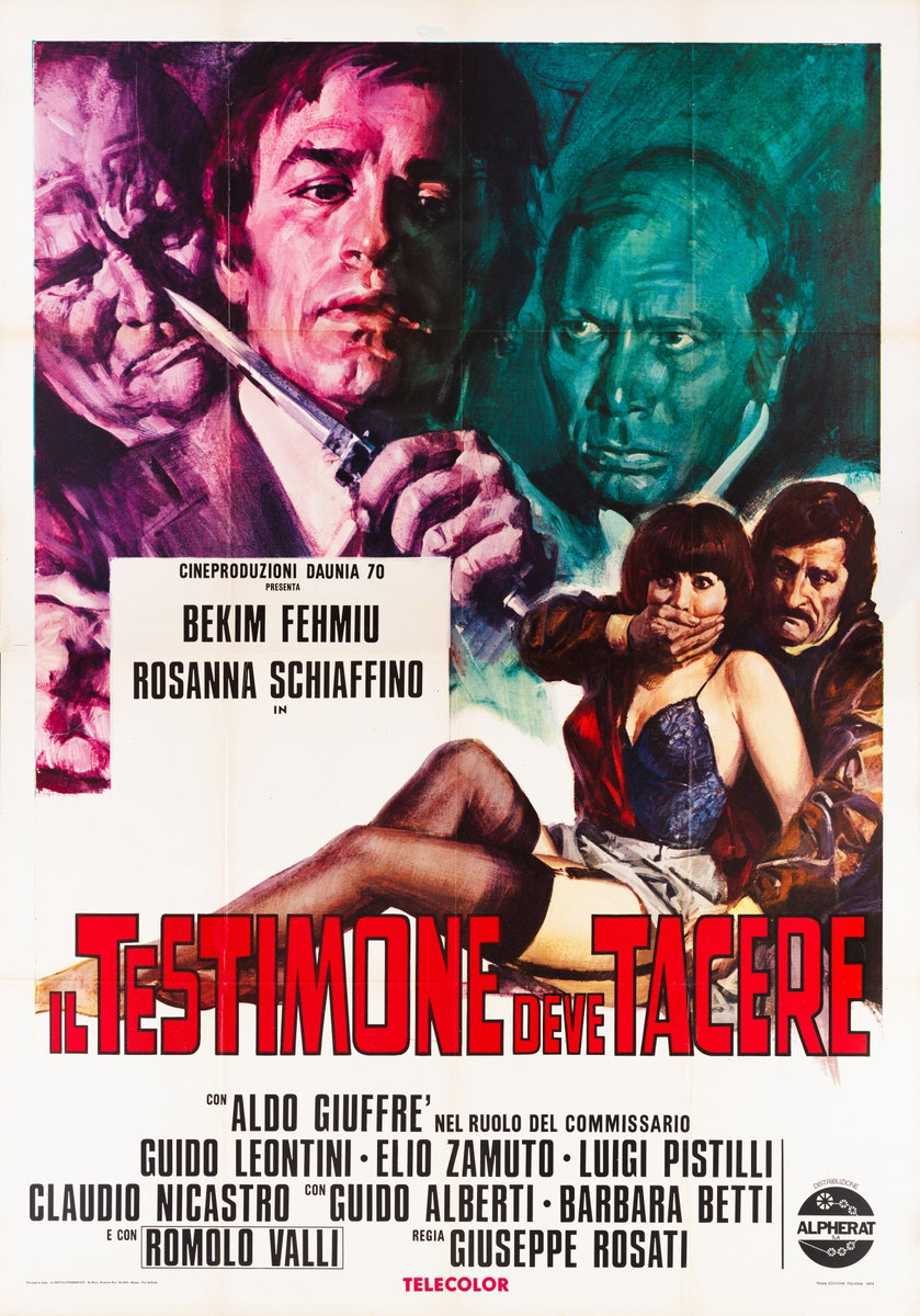Poster 2 for the film Silence the Witness (1974)