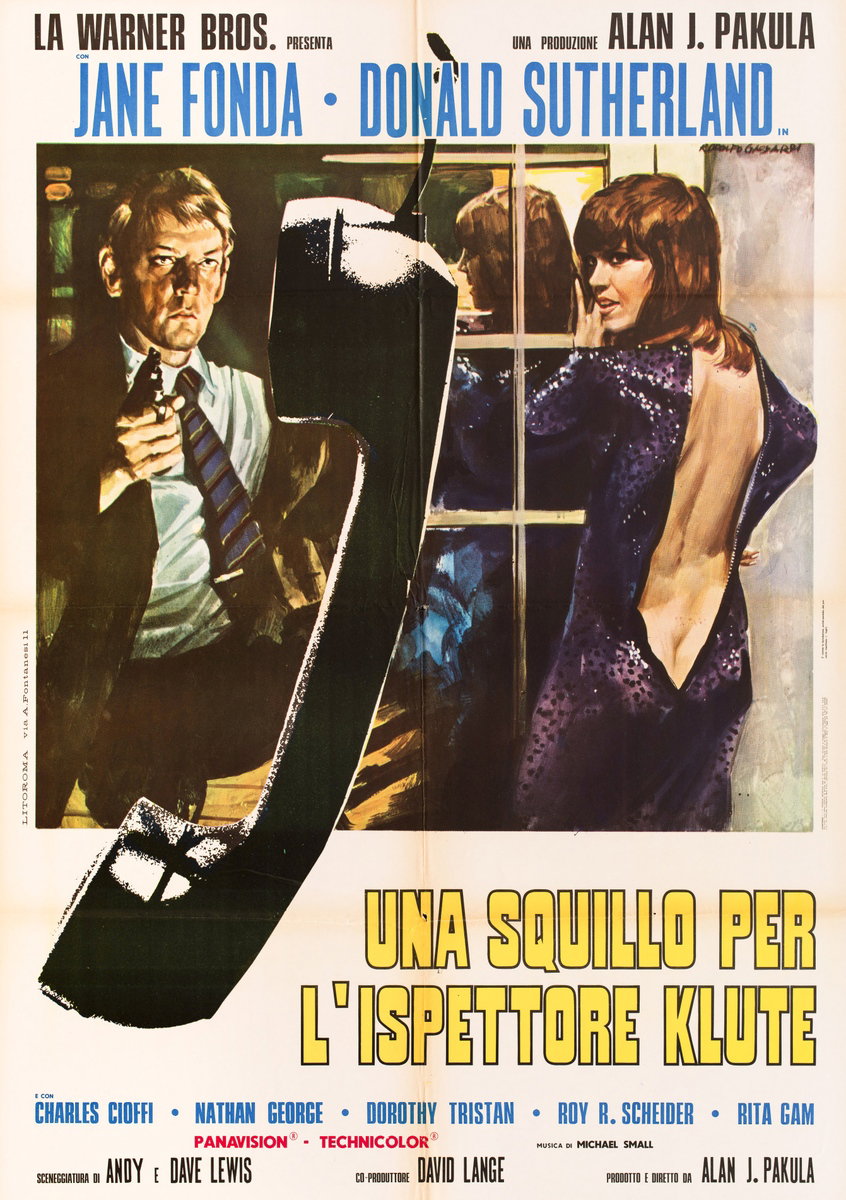 Una squillo per l'ispettore Klute - Manifesto 2