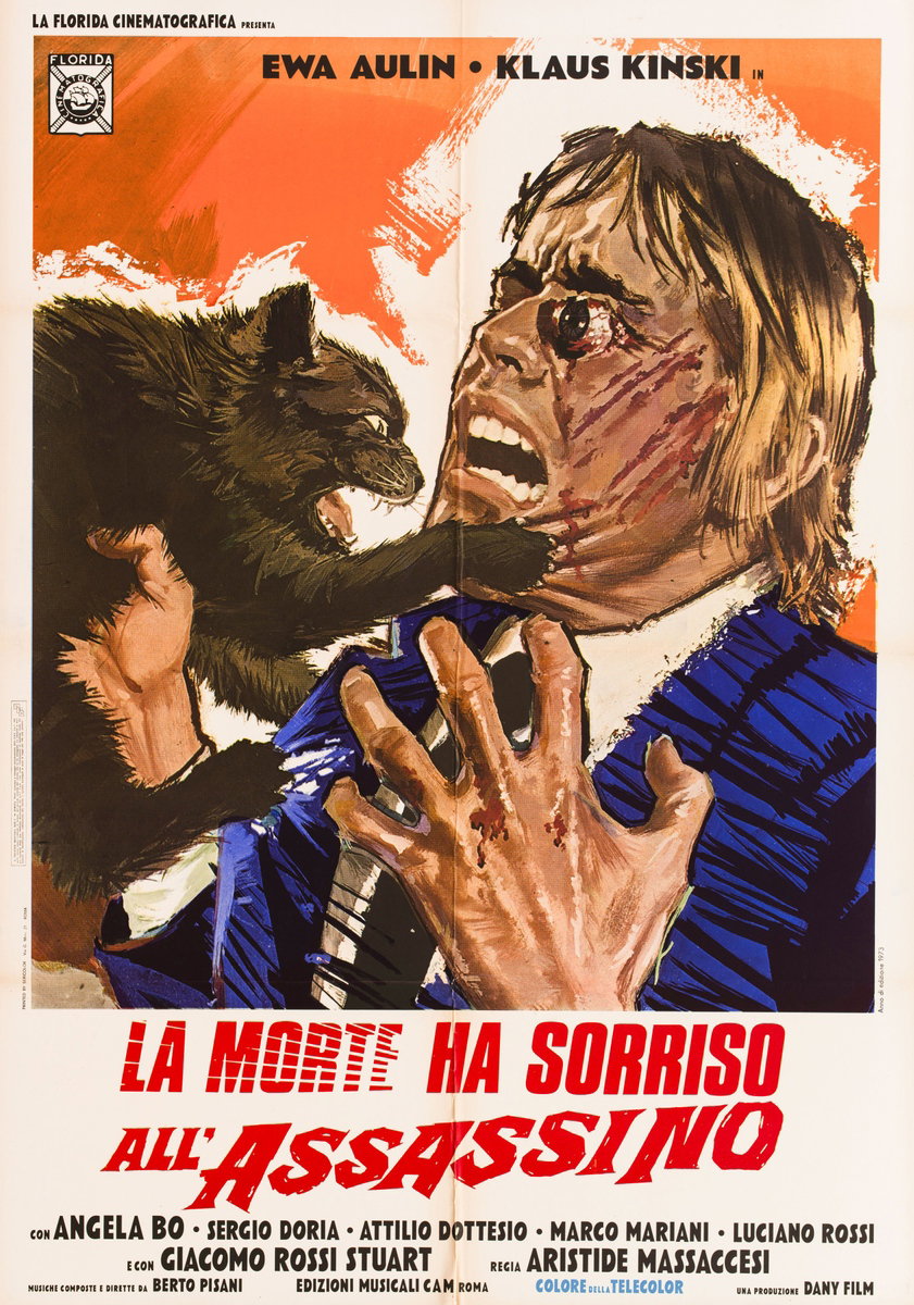 Poster 2 for the film Death Smiles on a Murderer (1973)