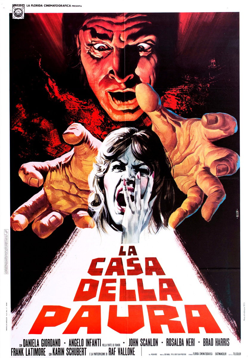 La casa della paura - Manifesto 2
