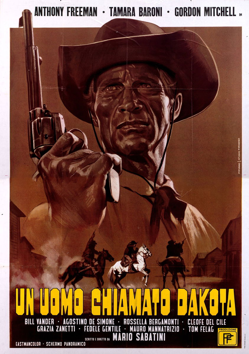 Un uomo Chiamato Dakota - Manifesto 1