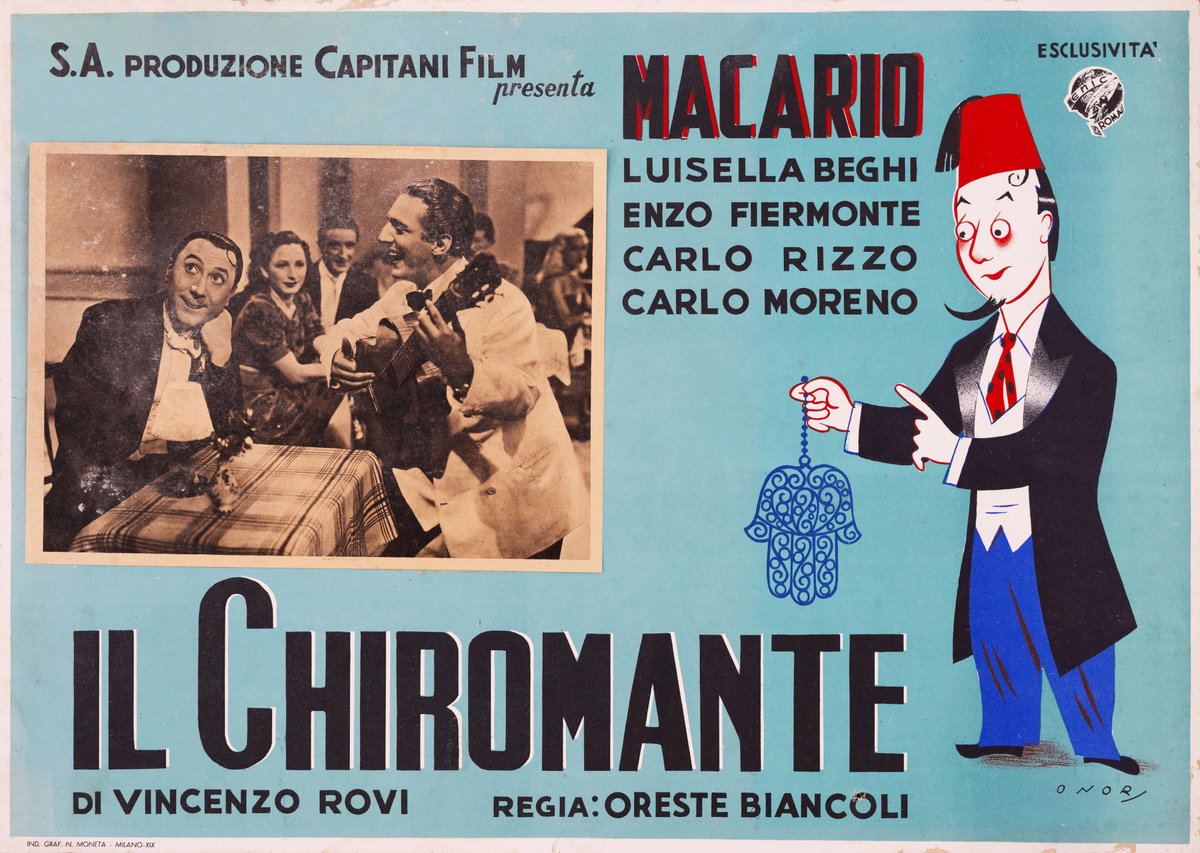 Fotobusta 2 per il film Il chiromante (1941)