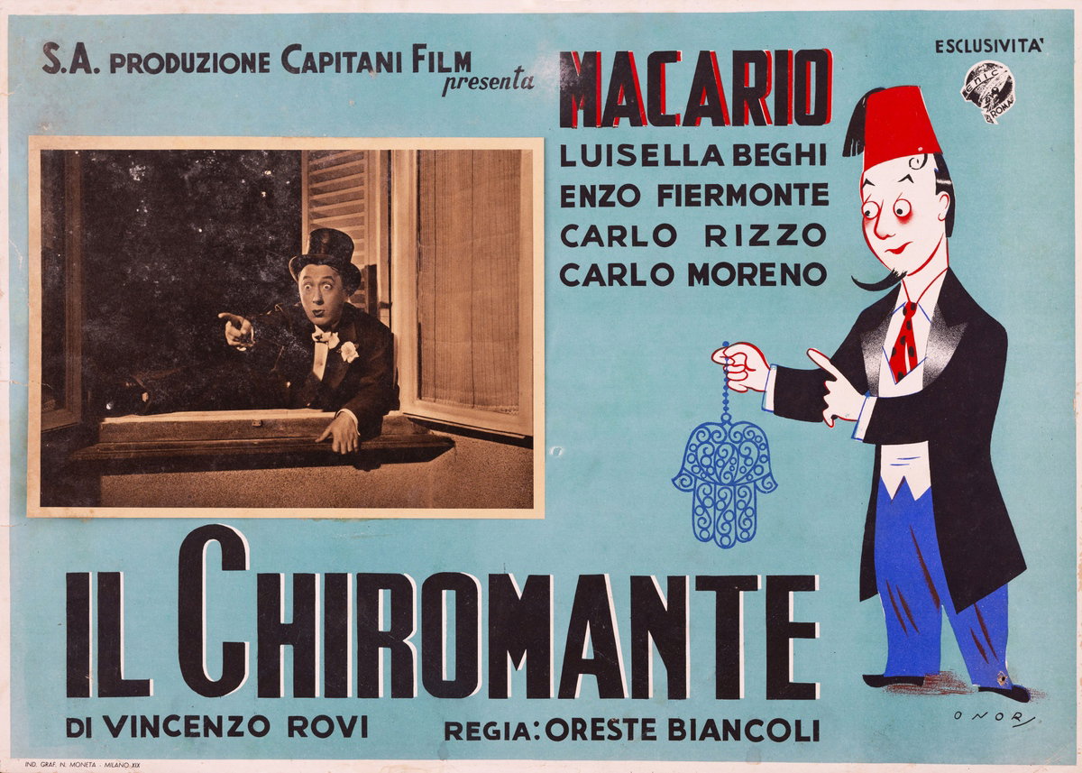 Fotobusta 3 per il film Il chiromante (1941)