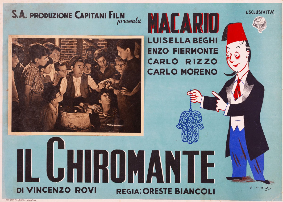 Fotobusta 6 per il film Il chiromante (1941)