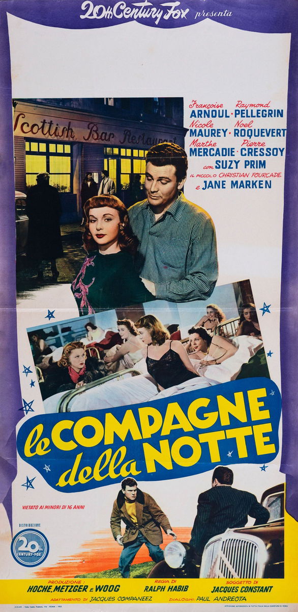 Le compagne della notte - Locandina 1