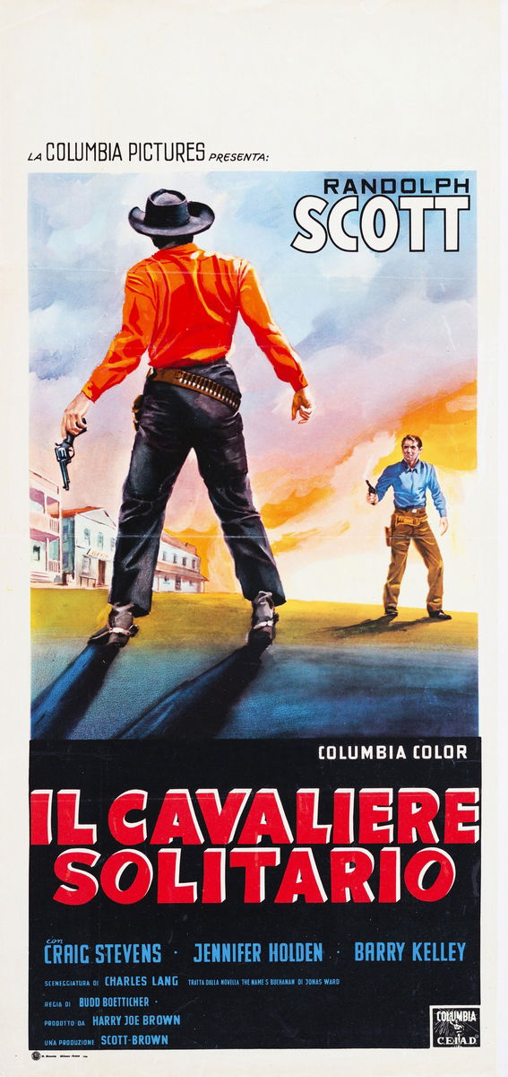 Buchanan Rides Alone - Lobby Card 1