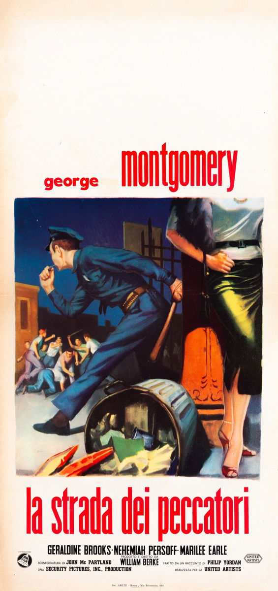 Street of Sinners - Lobby Card 1