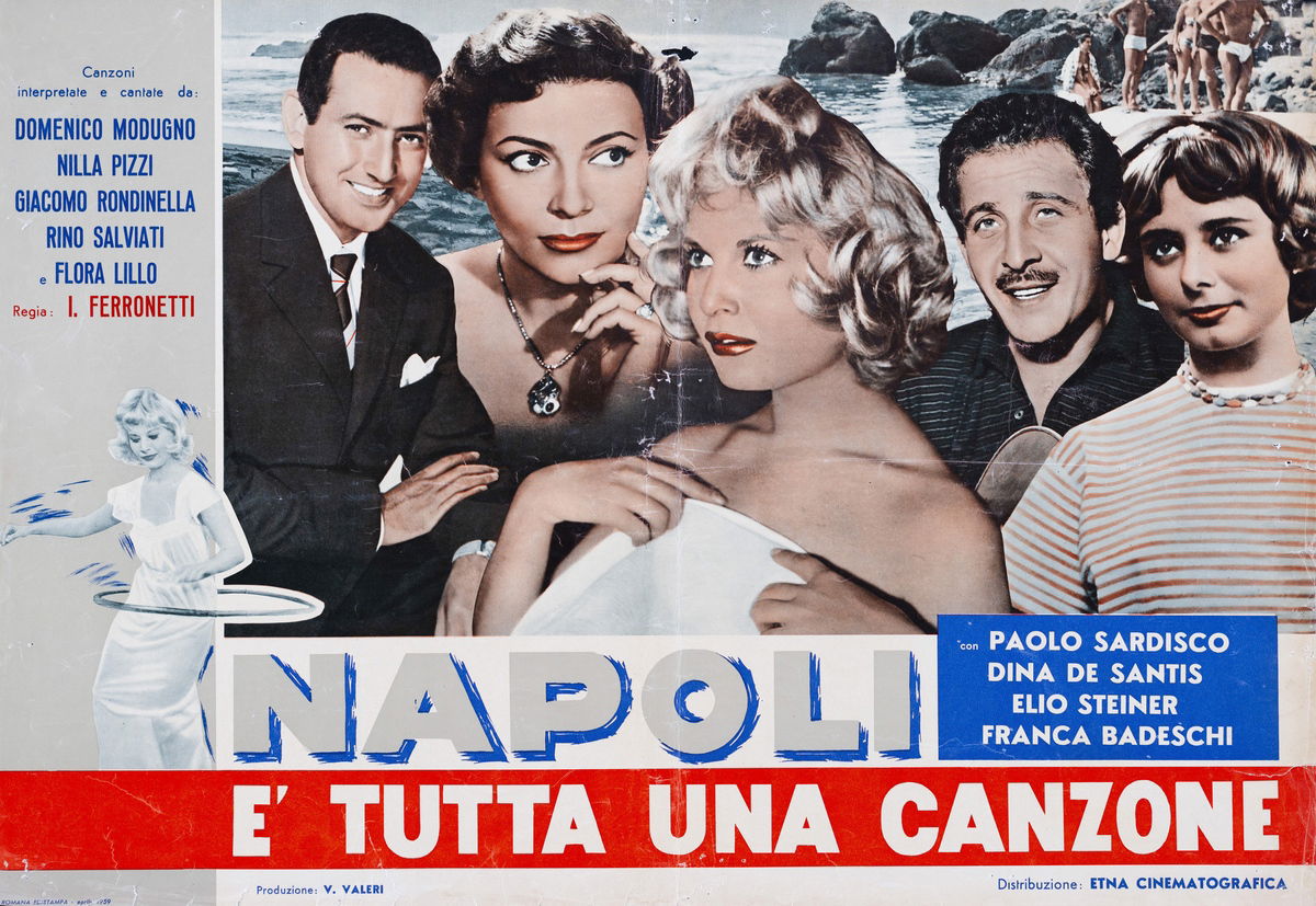 Napoli è tutta una canzone - Fotobusta 1