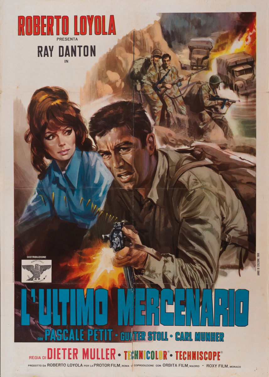 L'ultimo mercenario - Manifesto 1