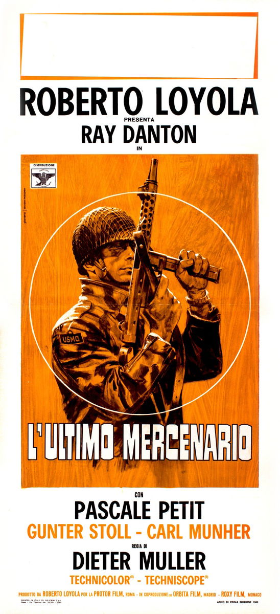 The Last Mercenary - Lobby Card 1