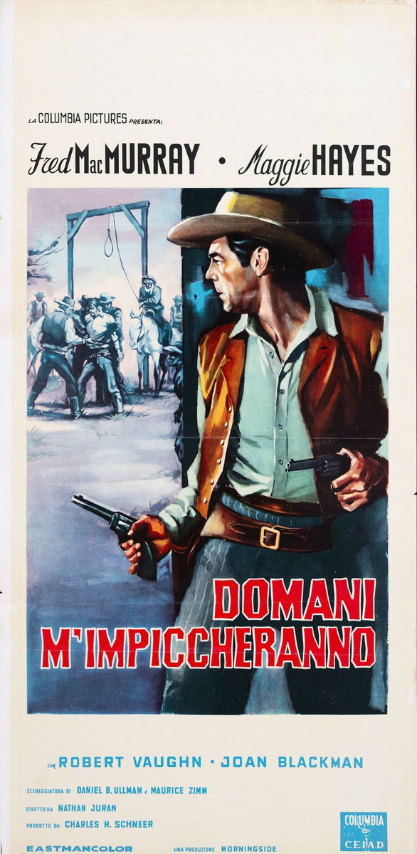 Domani m'impiccheranno - Locandina 1