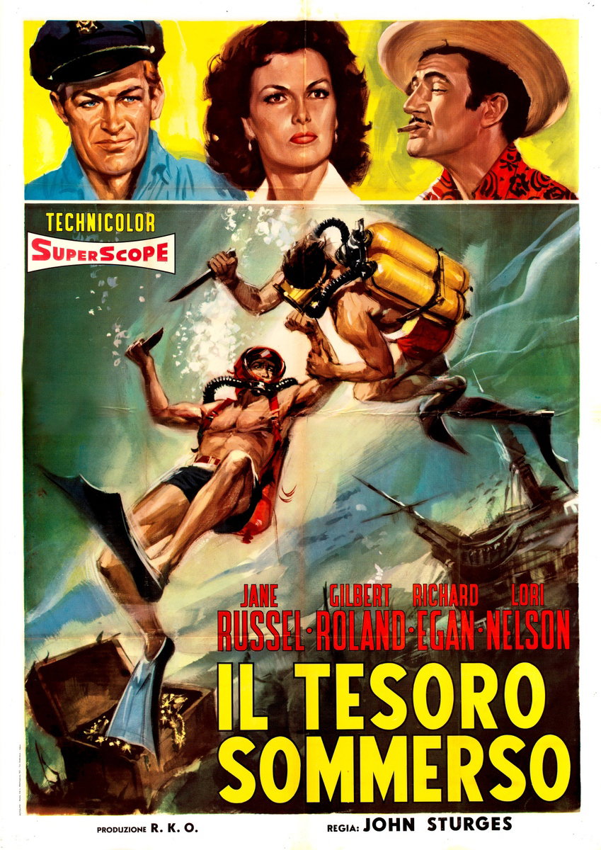 Il tesoro sommerso - Manifesto 2
