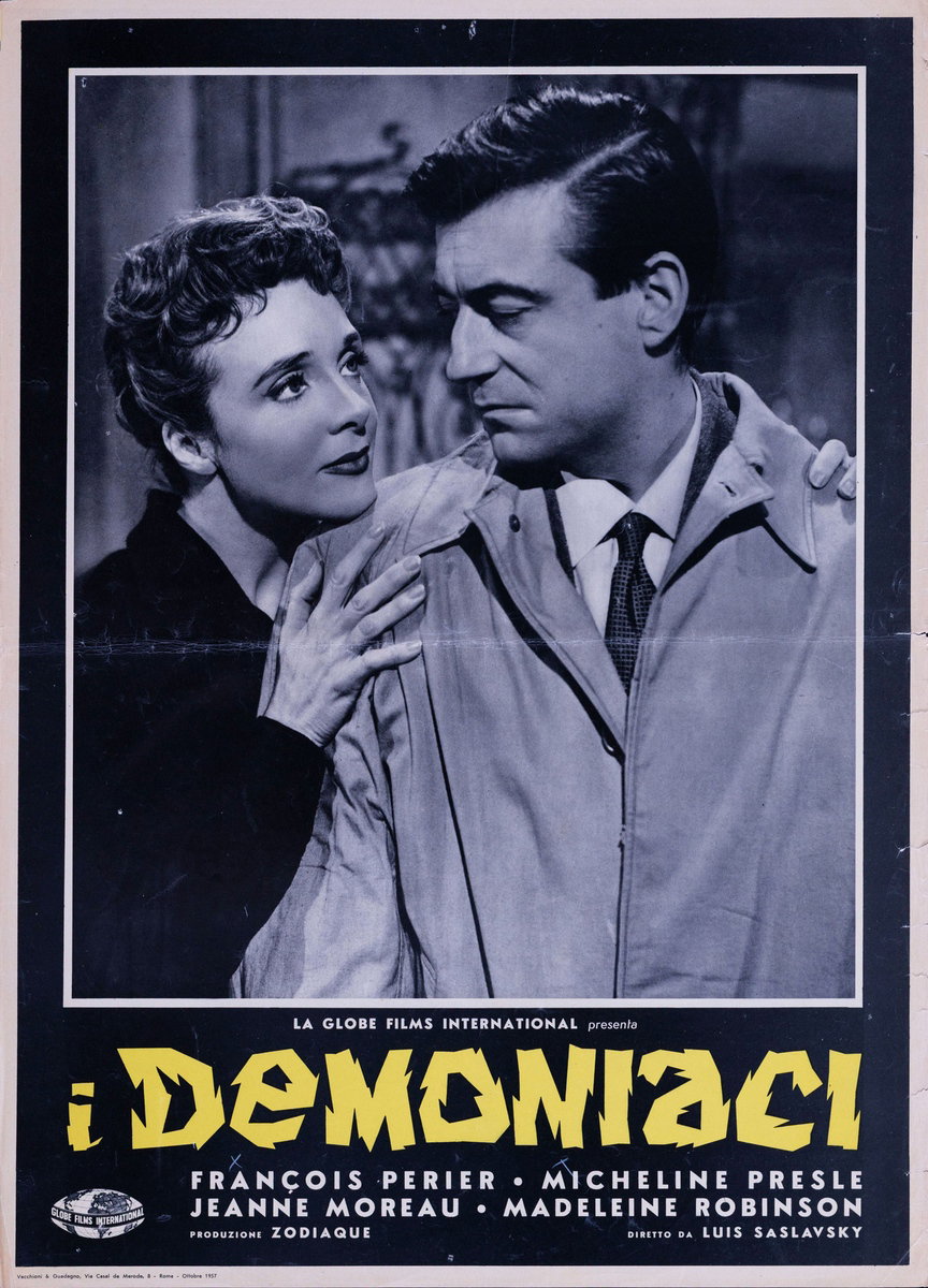 Fotobusta 5 per il film I demoniaci (1957)